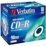 Verbatim CD-R 800MB 40x, AZO, jewel box, 10ks (43428) – Hledejceny.cz