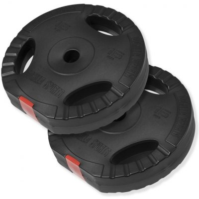 Gorilla Sports k činkám plast 2 x 15 kg 31 mm – Hledejceny.cz