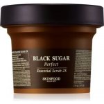 Skinfood Black Sugar Perfect Essential Scrub 2X Peelingová maska s hnědým cukrem 210 g – Zboží Dáma