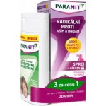 Paranit spray 60 ml + šampon 100 ml + hřeben dárková sada