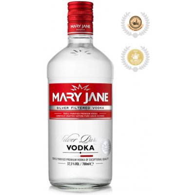 Mary Jane Silver Purity Vodka 37,5% 0,7 l (holá láhev) – Zboží Dáma