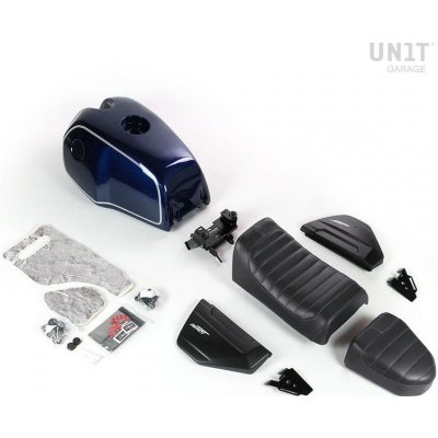 Přestavbový kit Unit Garage BMW R NineT, modro-černý – Zboží Mobilmania