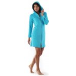 Vestis krátký župan Siena se zipem tyrkysová – Zboží Dáma