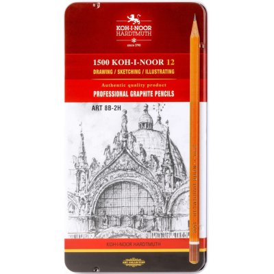 Koh i Noor 1512/12 8B–2H 12 ks – Zboží Živě