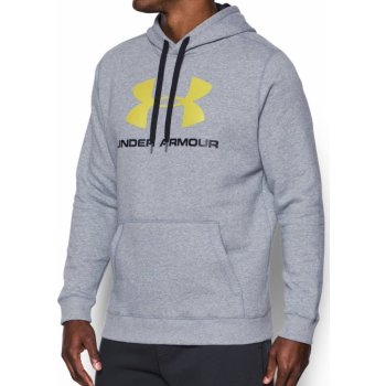 Under Armour Rival Fitted Graphic Gray