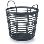 Prosperplast Zanzi Bascet koš 37,4 cm antracit IKPIR380 – Zboží Dáma