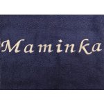 Veratex ručník s výšivkou Maminka 50 x 100 tm.modrá – Hledejceny.cz