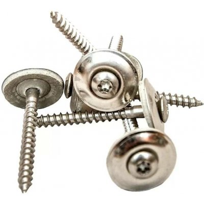 GuttaGliss stř.vrut nerez 4,5x80mm V2A s plech.podl. 20ks/bal – Hledejceny.cz