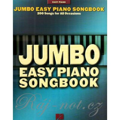 Jumbo Easy Piano Songbook 200 Songs For All Occasions – Zboží Mobilmania