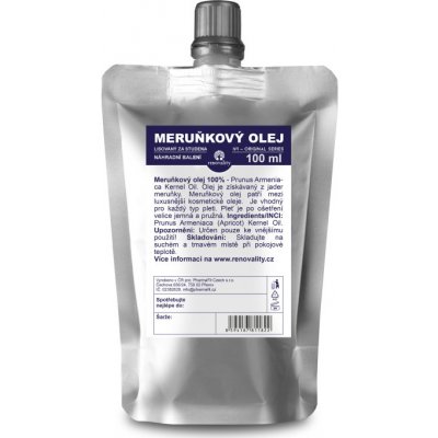 Renovality Meruňkový olej 100 ml náhradní balení – Zboží Dáma