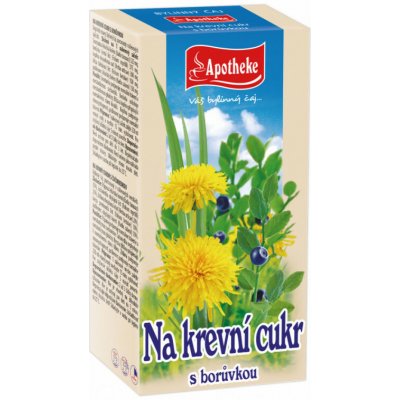 Apotheke Na krevní cukr čaj 40 x 1.6 g – Hledejceny.cz