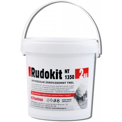 P-D REFRACTORIES Rudokit NT 1350 Lepidlo 2kg – Hledejceny.cz