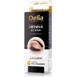 Delia Cosmetics Cameleo krémová profesionální barva na obočí 1.0 Black 15 ml – Zboží Dáma