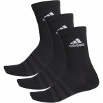 Ponožky adidas CUSH CRW 3 PÁRY XL Černá / Bílá – Zboží Mobilmania