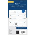 Filofax Náhradní vložka do diářů kalendář osobní týdenní / 2 strany – Hledejceny.cz