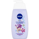 Nivea Kids Girl 2v1 sprchový gel a šampon 500 ml – Zboží Dáma