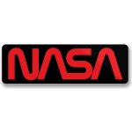 HYBRIS PRODUCTION AB samolepka NASA Worm Logo 10 cm – Hledejceny.cz
