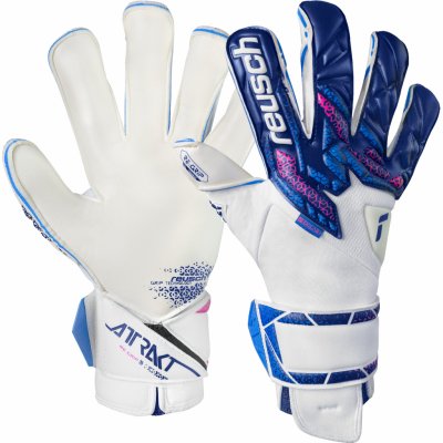 Reusch Attrakt RE:GRIP Evolution modrá/bílá/růžová – Hledejceny.cz
