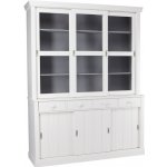 Woood Ariel 214 x 166 cm Bílá borovicová – Zboží Mobilmania