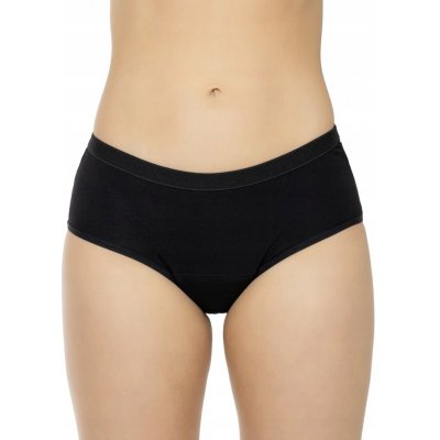 Ecomodi Menstruační kalhotky černé střihu figi bambusové – Sleviste.cz