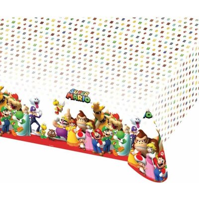 Amscan ubrus plastový Super Mario 120x180cm – Hledejceny.cz