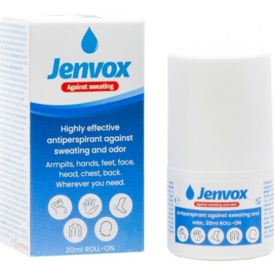 Jenvox roll-on proti pocení a zápachu 20 ml