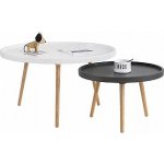 Kondela Sanse Typ 1 bílý / přírodní – Zboží Dáma