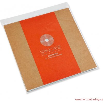 Spincare Audiophile 12 Inch Inner Vinyl Record Sleeves - 50ks – Zboží Živě