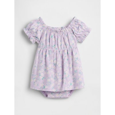 GAP Baby květované šaty Fialová – Zbozi.Blesk.cz