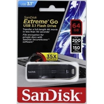 SanDisk Cruzer Extreme GO 64GB SDCZ800-064G-G46