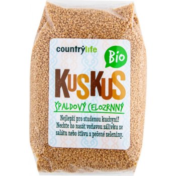 COUNTRY LIFE Kuskus špaldový celozrnný BIO 0,5 kg