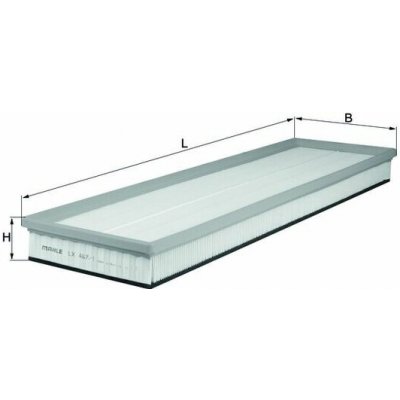 KNECHT Vzduchový filtr LX4671 – Hledejceny.cz