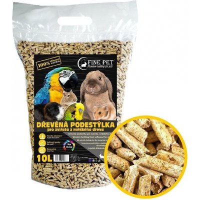 Fine Pet Dřevěná podestýlka 6 kg 10 l – Zbozi.Blesk.cz