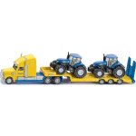 Siku 1805 Tahač s vlekem 2 traktory New Holland 1:87 – Zbozi.Blesk.cz