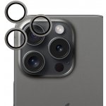 EPICO hliníkové na čočky fotoaparátu pro iPhone 15 Pro / 15 Pro Max 81312151300010 – Zboží Mobilmania