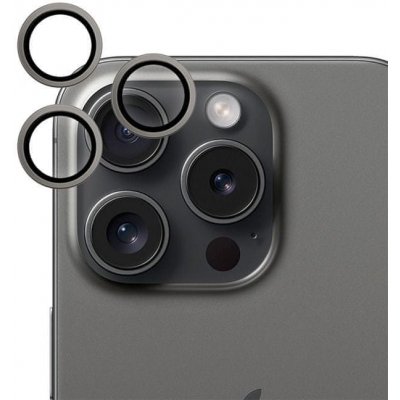 EPICO hliníkové na čočky fotoaparátu pro iPhone 15 Pro / 15 Pro Max 81312151300010