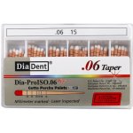 DiaDent Gutaperčové Čepy Dia-Pro ML.029 06Taper ISO15 60 ks – Hledejceny.cz