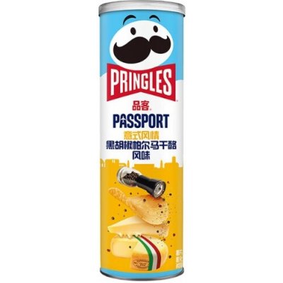 Pringles Italian Style Black Pepper & Parmesan 110 g – Zboží Dáma