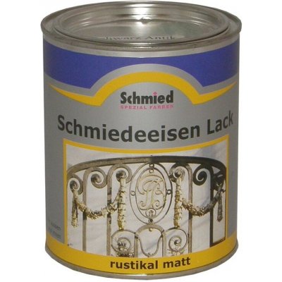 Barva Schmiedeeisen Lack 0,75L kovářská černá – Sleviste.cz