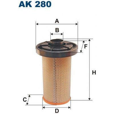 FILTRON AK 280 Vzduchový filtr (AK280) – Hledejceny.cz