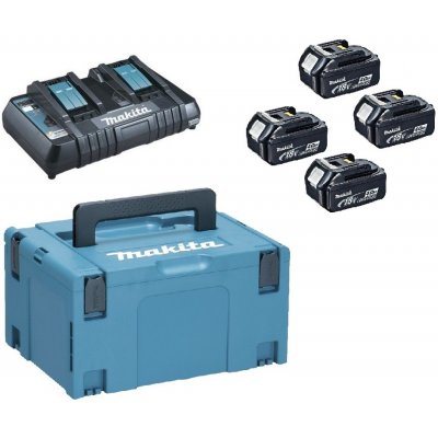 Makita DC18RD + 4x BL1840B – Zbozi.Blesk.cz