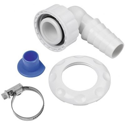 Xavax sifonová přípojka pro odtokovou hadici, pro zabudovaný sifon bez čisticího otvoru – Zboží Mobilmania