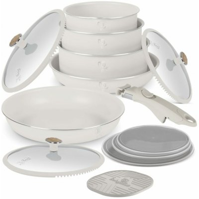 BERLINGERHAUS Sada nádobí s titanovým povrchem 13 ks Sahara Nordic Collection BH-8420 – Zboží Dáma