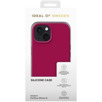 iDeal Of Sweden Silicone Magenta, Apple iPhone 15