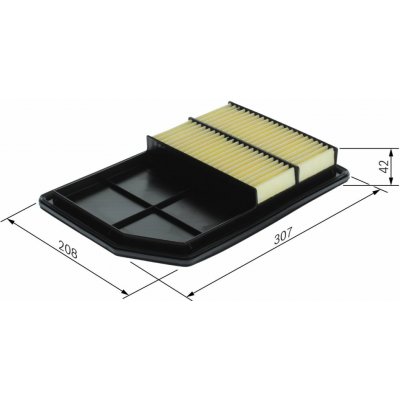 Vzduchový filtr BOSCH F 026 400 778 – Hledejceny.cz