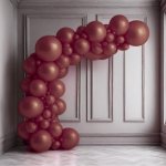 Hnědá balónková girlanda organická Balonky.cz – Hledejceny.cz