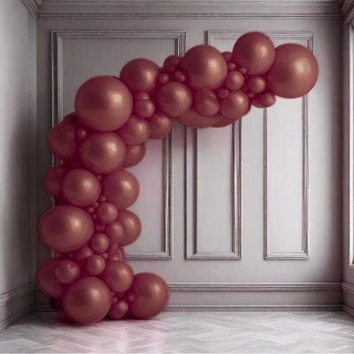 Hnědá balónková girlanda organická Balonky.cz – Hledejceny.cz