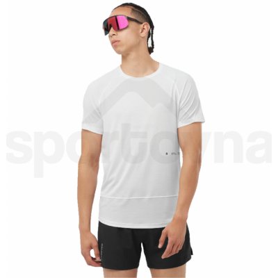 Salomon Cross Run SS Tee M LC2051000 white