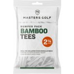 Masters Golf Bamboo Tees 2 1/8 Bumper Bag 130ks bílá – Hledejceny.cz