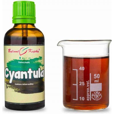 Bylinné kapky Pavlovy bylinné kapky Cyantula TCM tinktura 50 ml – Hledejceny.cz